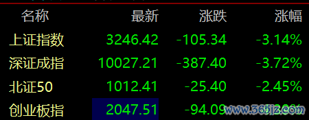 正規(guī)的股票杠桿平臺(tái) 滾動(dòng)更新丨創(chuàng)業(yè)板指跌逾4%