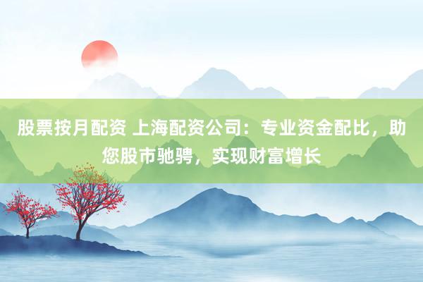 股票按月配資 上海配資公司：專業(yè)資金配比，助您股市馳騁，實(shí)現(xiàn)財(cái)富增長(zhǎng)